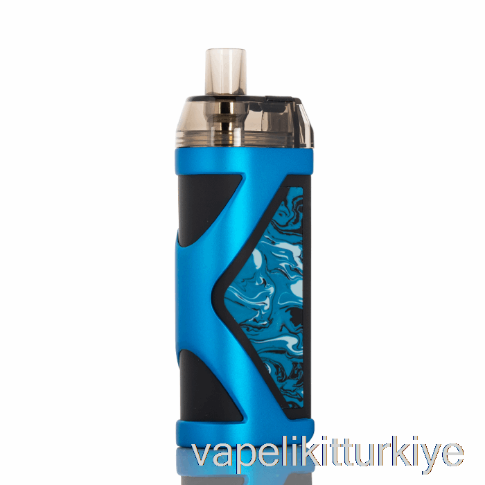 Vape Türkiye Ufuk E-sis Dörtnala 50w Pod Kiti Mavi